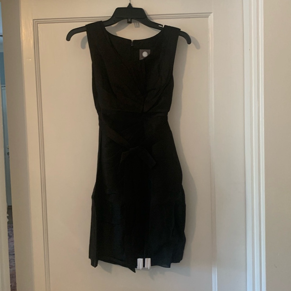 NWOT Quillaree by BHLDN Silk-Linen blend dress, size 0.